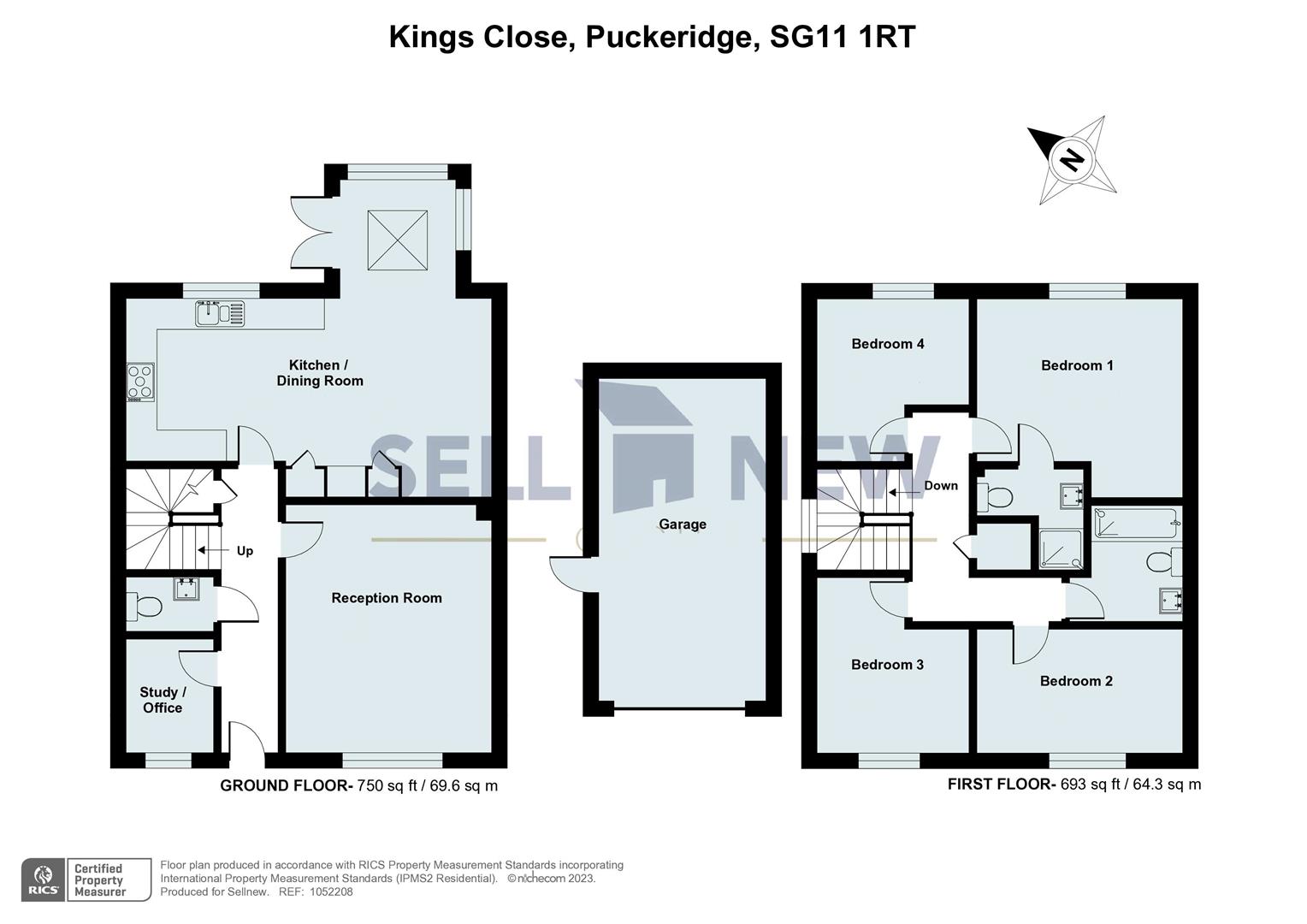 Property details for DETACHED NEW HOME Kings Close, Puckeridge Asking